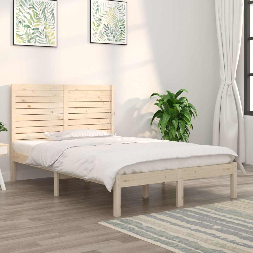 Vidaxl bedframe massief hout 120x190 cm