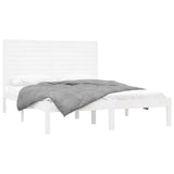 Vidaxl bedframe massief hout wit 160x200 cm