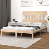 Vidaxl bedframe massief hout 160x200 cm