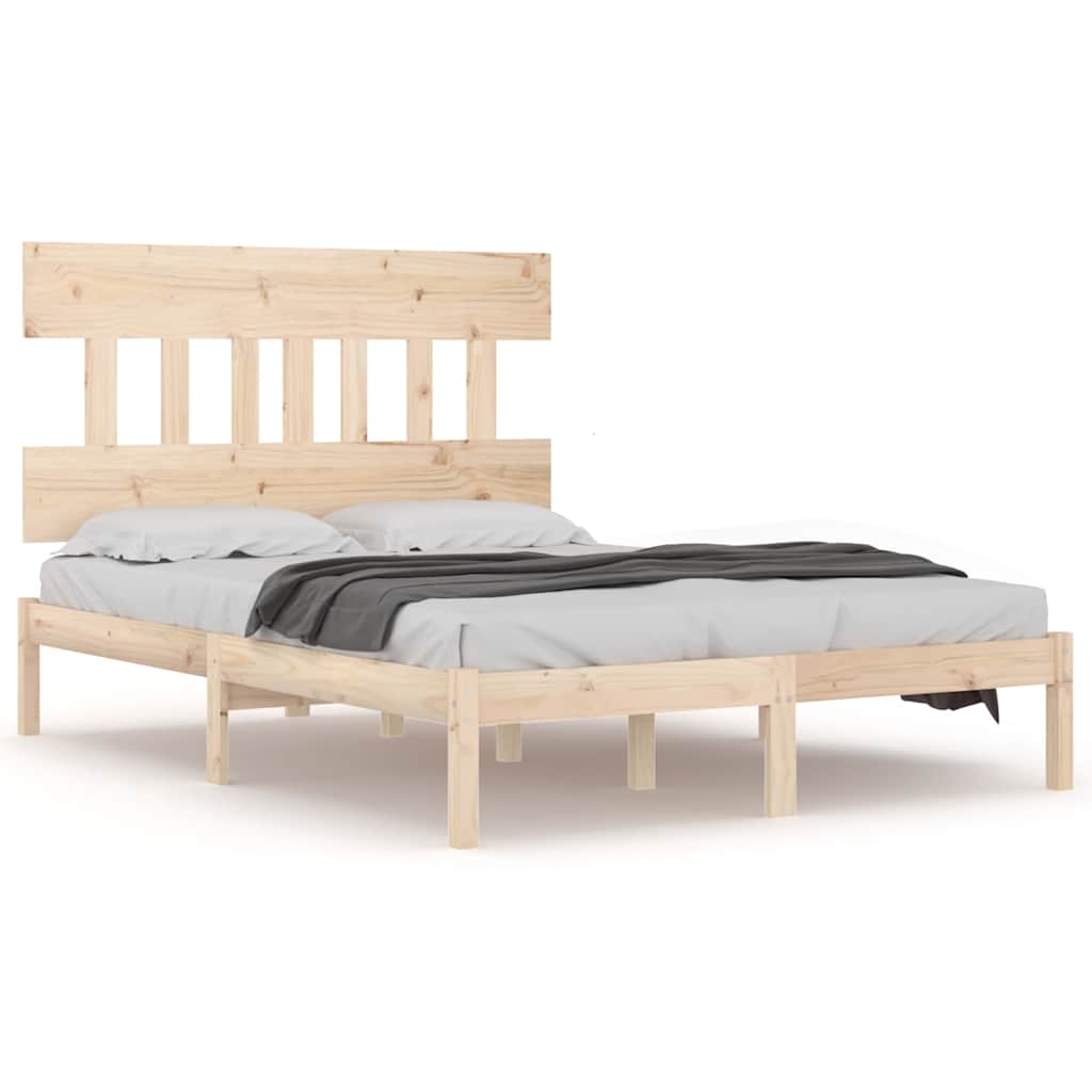 Vidaxl bedframe massief hout 180x200 cm
