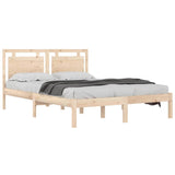 Vidaxl bedframe massief hout 140x200 cm
