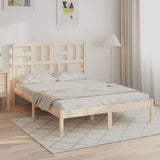 Vidaxl bedframe massief hout 135x190 cm