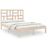 Vidaxl bedframe zonder matras massief hout 140x200 cm