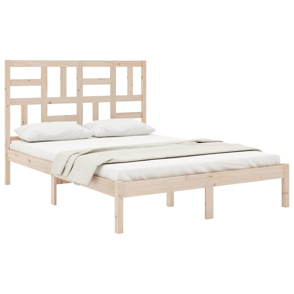 Vidaxl bedframe zonder matras massief hout 140x200 cm
