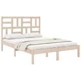 Vidaxl bedframe zonder matras massief hout 140x200 cm