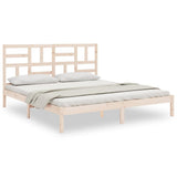 Vidaxl bedframe zonder matras massief hout 180x200 cm