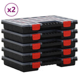 Polja Range Vidaxl 10 PCS 34,5x25x5 cm polipropen