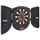 Vidaxl dartboard électrique avec fléchettes en polypropène noir