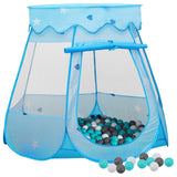 Vidaxl Children's play tent with 250 balls 102x102x82 cm blue