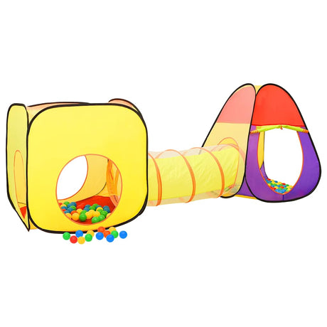 Vidaxl kinderspeeltent met 250 ballen 255x80x100 cm meerkleurig