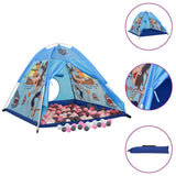 Vidaxl Children's play tent with 250 balls 120x120x90 cm blue