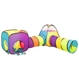 Tenda da gioco per bambini Vidaxl con 250 palline 190x264x90 cm multilorato