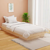 Vidaxl bedframe massief hout 90x200 cm