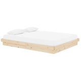 Vidaxl bedframe massief hout 150x200 cm
