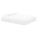 Vidaxl bedframe massief hout wit 160x200 cm