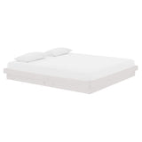 Vidaxl bedframe massief hout wit 180x200 cm