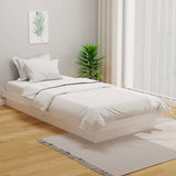 Vidaxl bedframe massief hout wit 90x190 cm