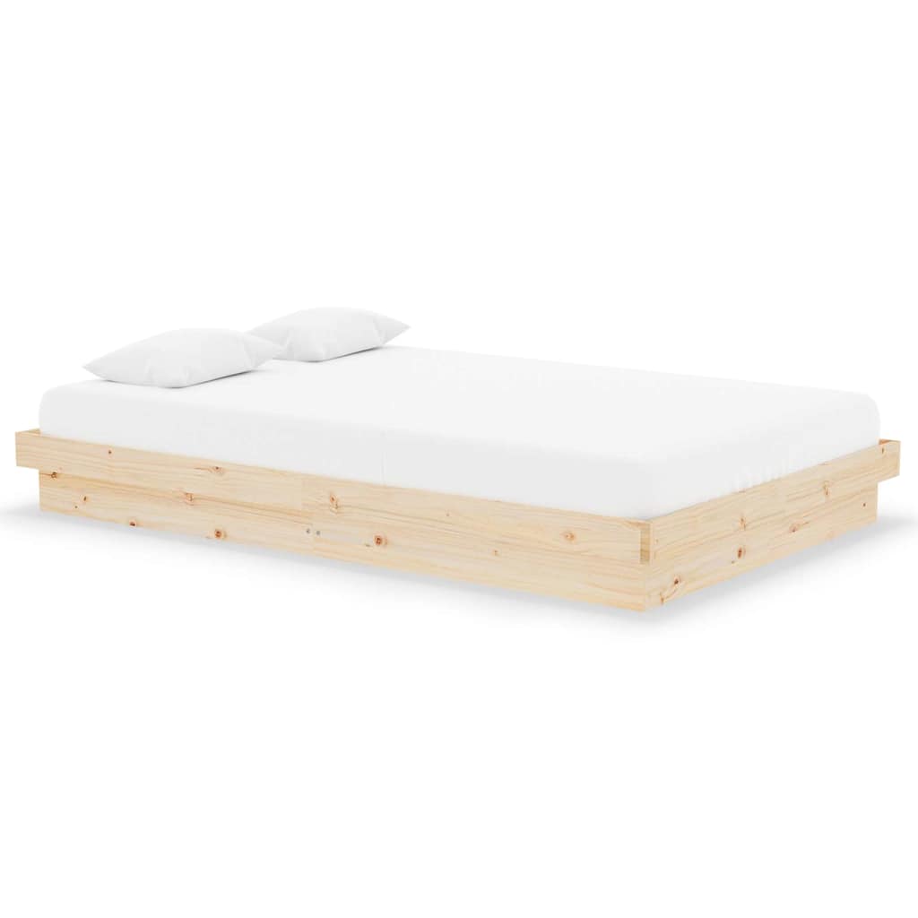 Vidaxl bedframe massief hout 120x190 cm