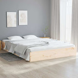 Vidaxl bedframe zonder matras massief hout 140x200 cm