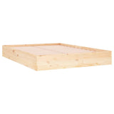 Vidaxl bedframe massief hout 140x190 cm
