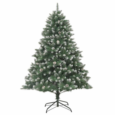 Vidaxl kunstkerstboom met standaard 210 cm pvc