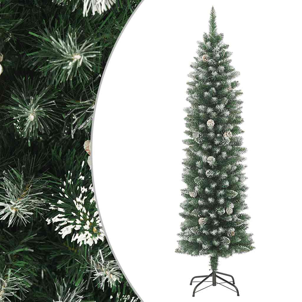 Vidaxl Kunstkerstboom úzký se standardním 180 cm PVC