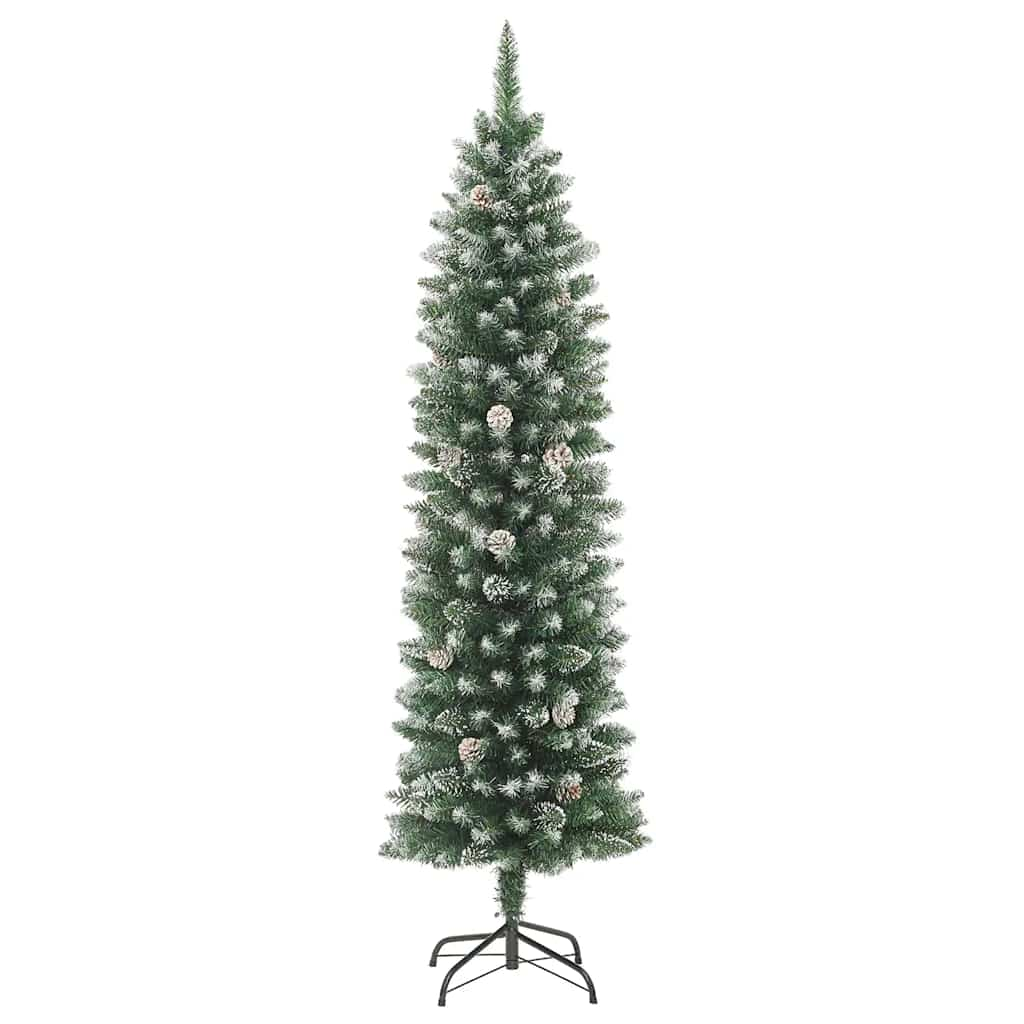 Vidaxl Kunstkerstboom úzký se standardním 180 cm PVC