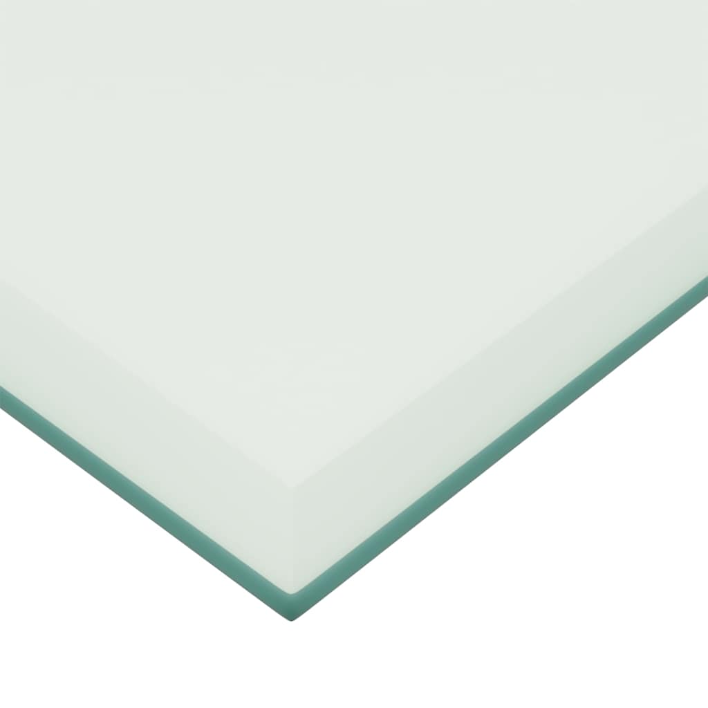 Vidaxl tafelblad 50x50 cm gehard glas transparant