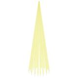 Vidaxl vlaggenmast kerstboom 1134 led's warmwit 800 cm