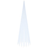 Vidaxl vlaggenmast kerstboom 1134 led's koudwit 800 cm
