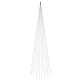 Vidaxl vlaggenmast kerstboom 1134 led's meerkleurig 800 cm