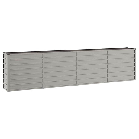 Vidaxl plantenbak verhoogd 320x40x77 cm cortenstaal roestig