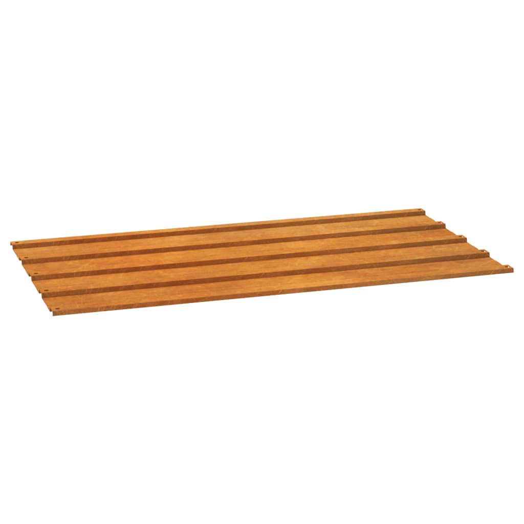 Vidaxl takpaneler 12 st 80x44 cm Corten stål rostig