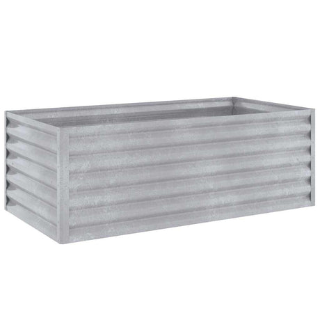 Vidaxl verhoogde tuinbak 100x50x36 cm cortenstaal
