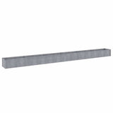 Vidaxl verhoogde tuinbak 580x50x36 cm cortenstaal