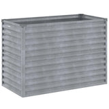 Vidaxl verhoogde tuinbak 100x50x69 cm cortenstaal