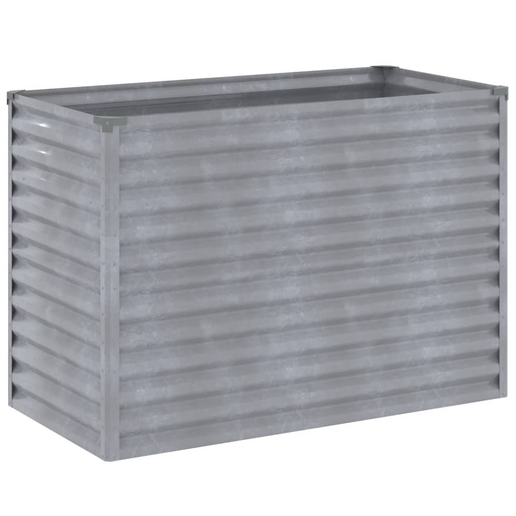 Vidaxl Planter je dvignil 100x50x69 cm Cortenstaal