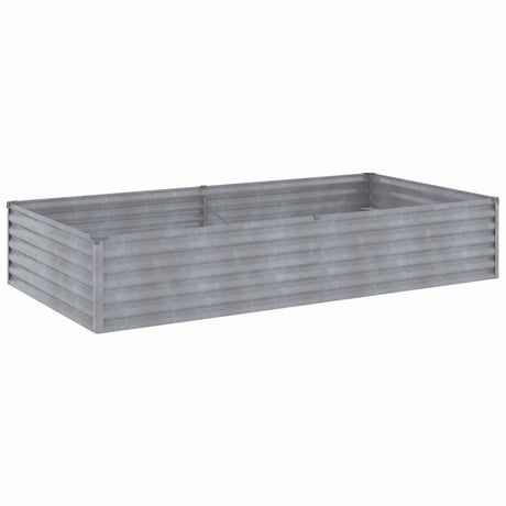 Vidaxl plantenbak verhoogd 195x100x36 cm cortenstaal