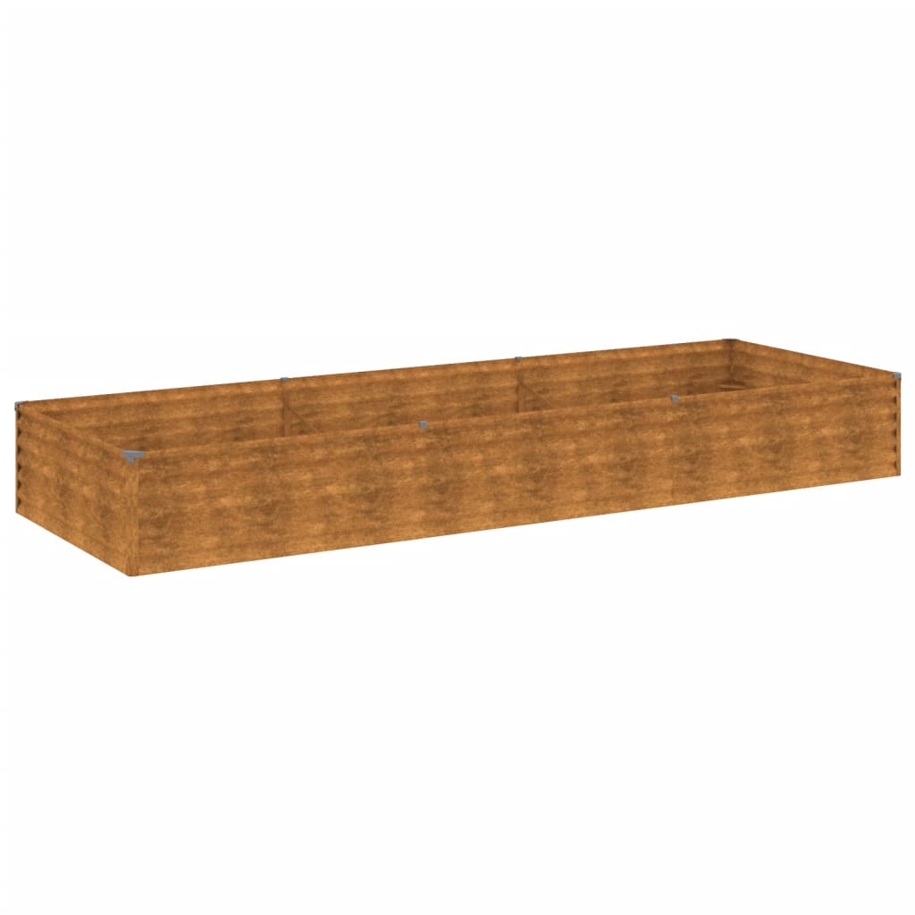 Vidaxl Planter vstavek 291x100x36 cm Cortenstaal