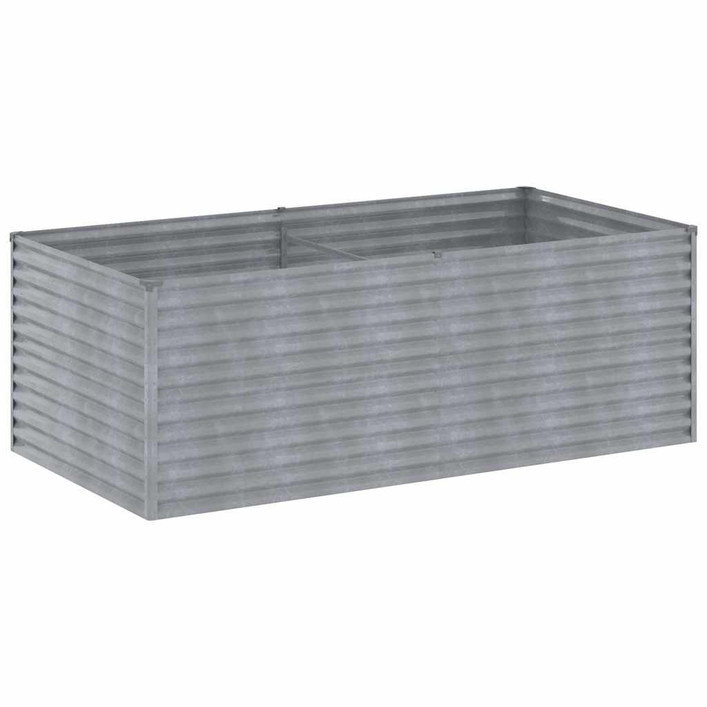 Vidaxl plantenbak verhoogd 196x100x69 cm cortenstaal