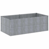 Vidaxl plantenbak verhoogd 196x100x69 cm cortenstaal