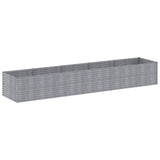 Vidaxl plantenbak verhoogd 479x100x69 cm cortenstaal