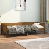 Vidaxl slaapbank massief grenenhout honingbruin 90x190 cm