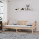 Vidaxl slaapbank massief grenenhout 80x200 cm