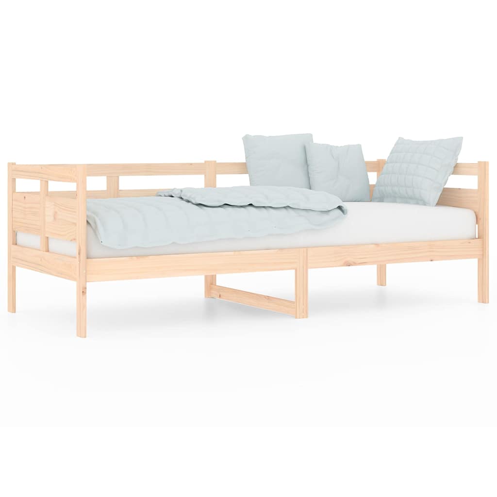 Vidaxl slaapbank massief grenenhout 80x200 cm