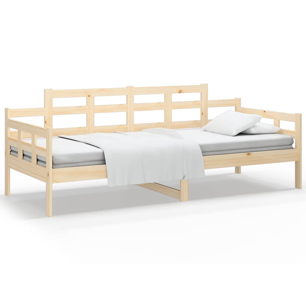 Vidaxl slaapbank massief grenenhout 80x200 cm