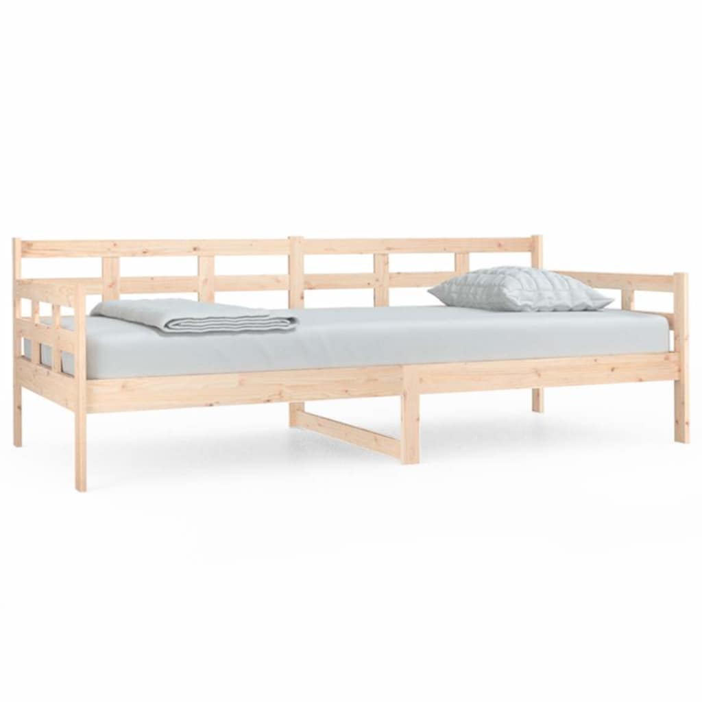Vidaxl slaapbank 90x200 cm massief grenenhout