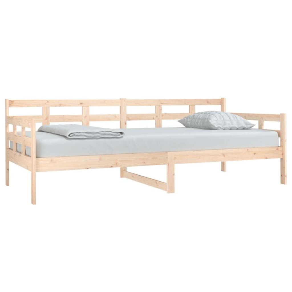 Vidaxl slaapbank 90x200 cm massief grenenhout