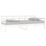 Vidaxl slaapbank massief grenenhout wit 90x200 cm
