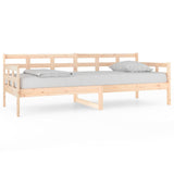 Vidaxl slaapbank massief grenenhout 80x200 cm